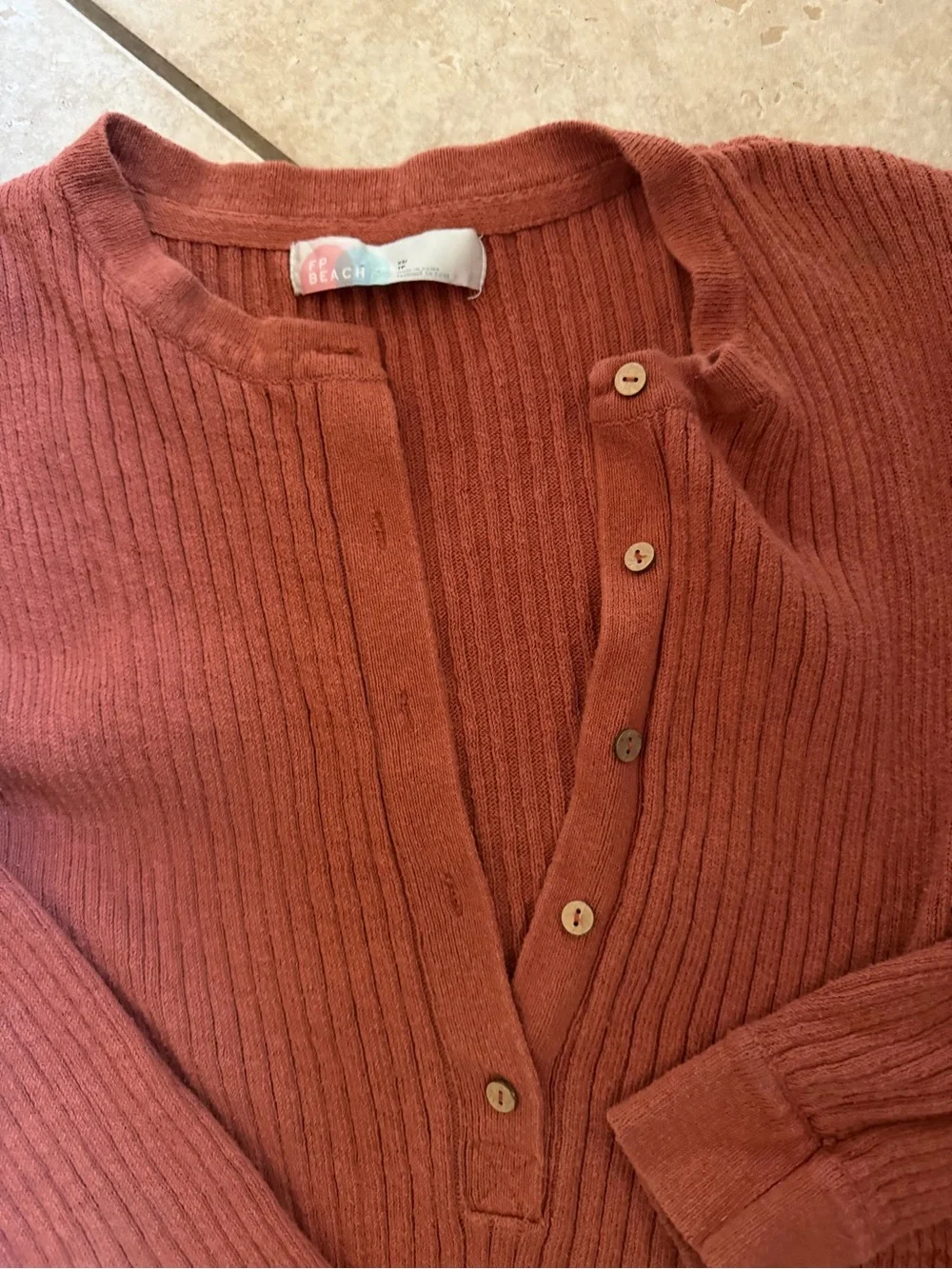 Free People comfortable ribbed